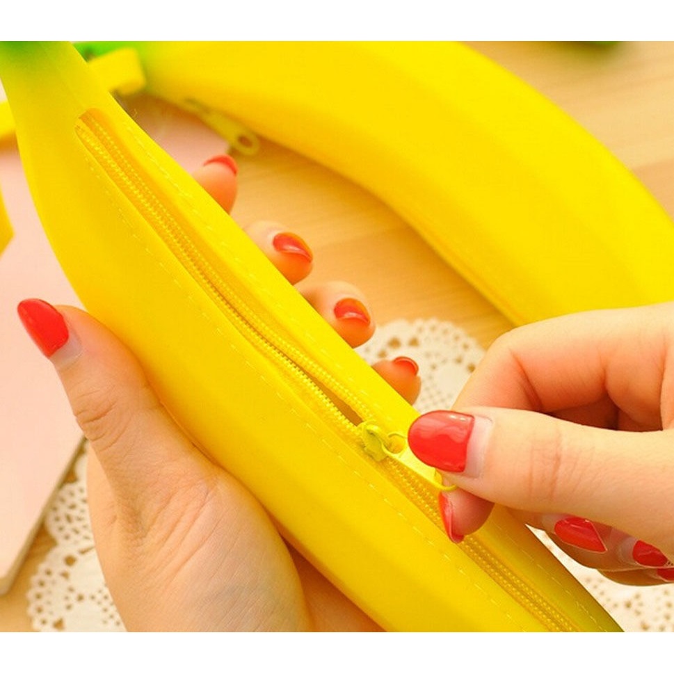 WALLET Silicone Banana Coin Wallet - Yellow